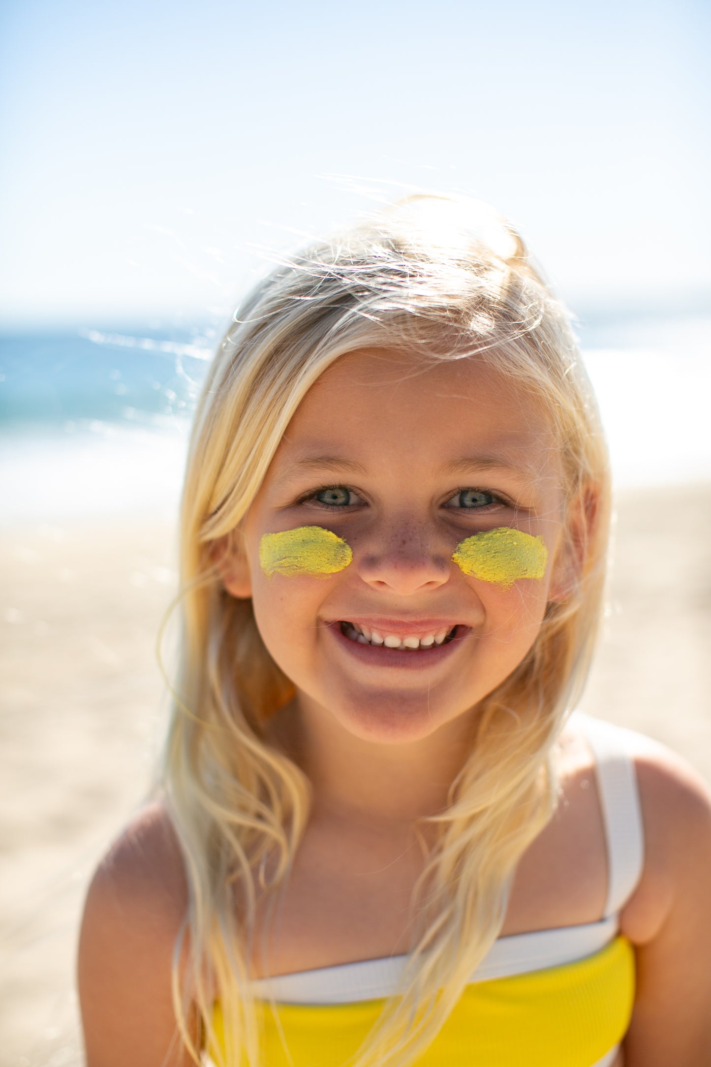 Colored Zinc Sunscreen & Nose Coat - YELLOW