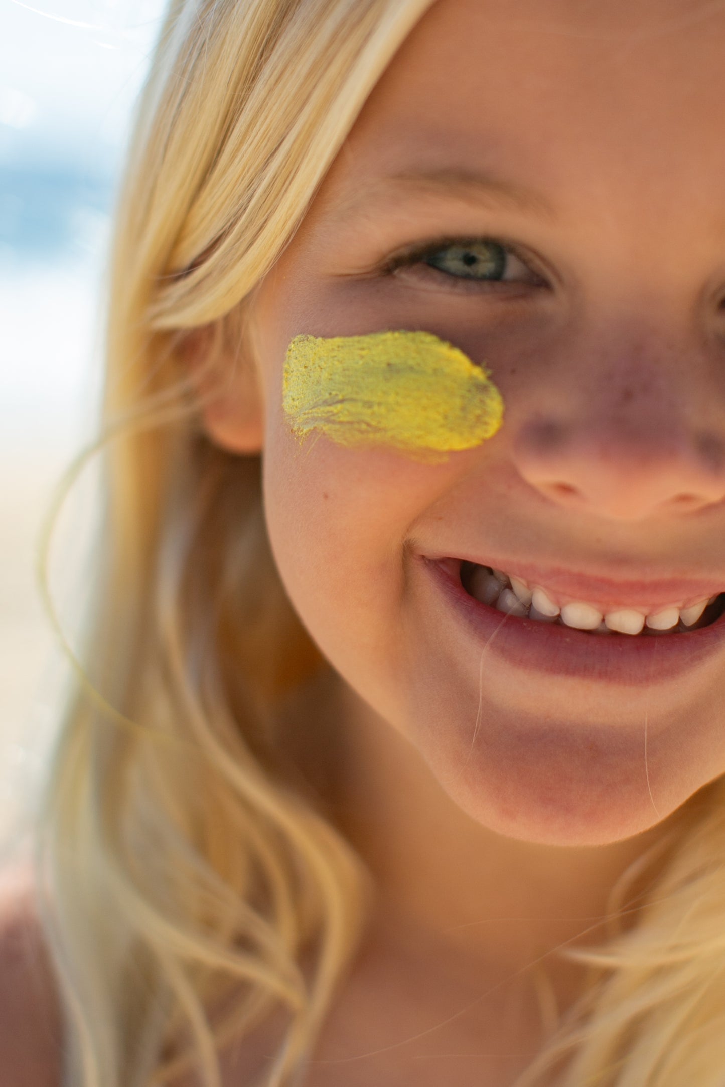 Colored Zinc Sunscreen & Nose Coat - YELLOW