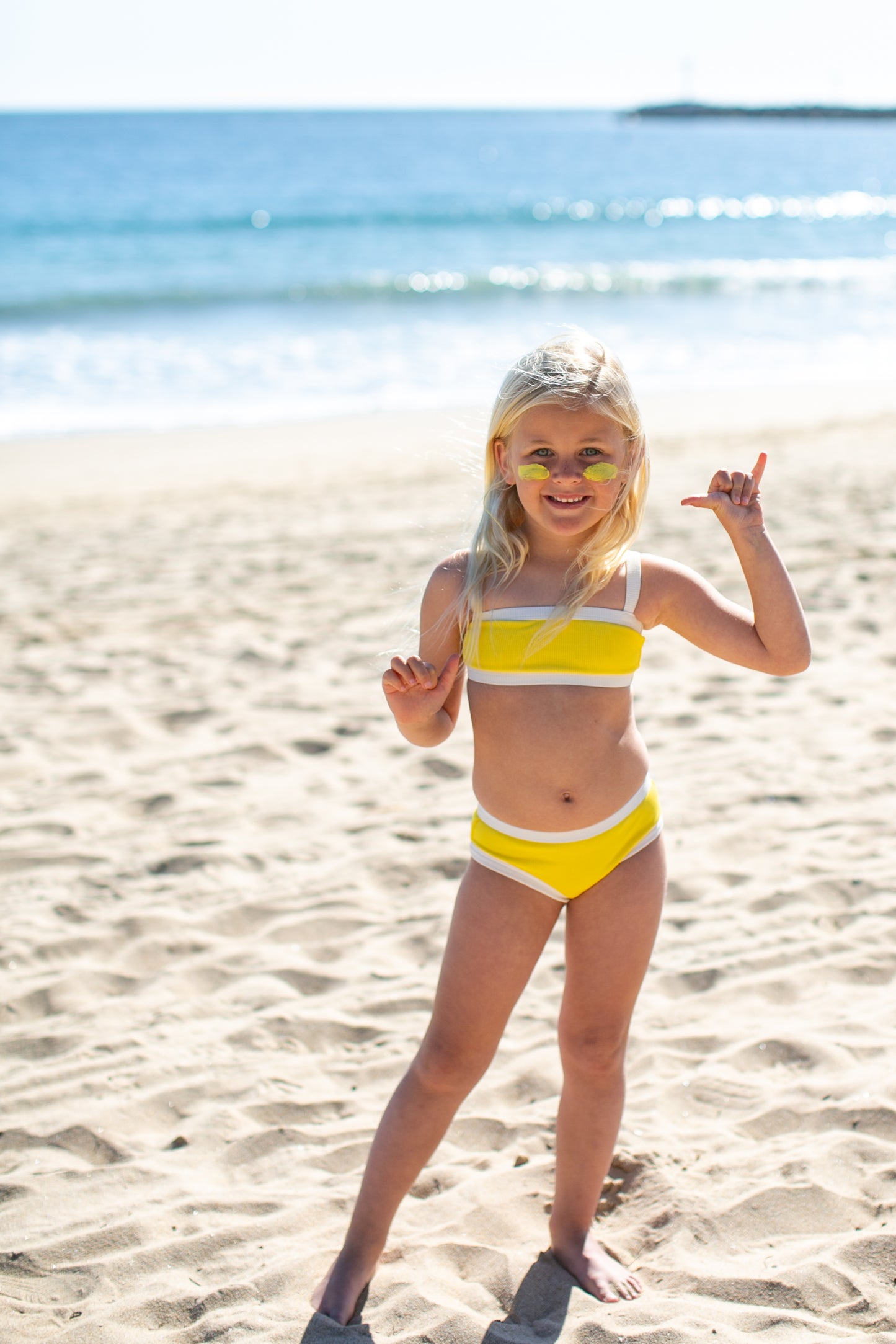 Colored Zinc Sunscreen & Nose Coat - YELLOW